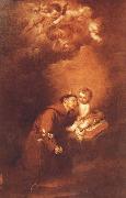 Bartolome Esteban Murillo San Antonio painting